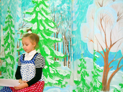 Детская воскресная школа готовится к Рождеству. Увеличить изображение. Размер файла: 290,18 Kb [800X600]