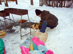 Поход на лыжную базу. Увеличить изображение. Размер файла: 431,66 Kb [800X600]