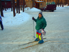Поход на лыжную базу. Увеличить изображение. Размер файла: 483,52 Kb [800X600]