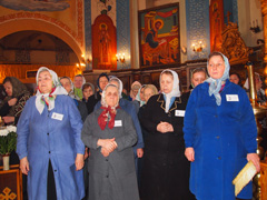 Новогодний молебен в Свято-Вознесенском храме. Увеличить изображение. Размер файла: 518,21 Kb [800X600]