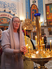 Новогодний молебен в Свято-Вознесенском храме. Увеличить изображение. Размер файла: 527,96 Kb [600X800]