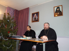 Собрание прихожан в Орловском храме. Увеличить изображение. Размер файла: 813,67 Kb [1200X900]