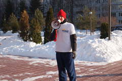 Представители собора приняли участие в «Трезвой пробежке». Увеличить изображение.Размер файла: 2536,74 Kb [4032X2688]