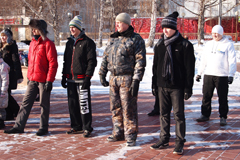 Представители собора приняли участие в «Трезвой пробежке». Увеличить изображение.Размер файла: 2366,67 Kb [4032X2688]