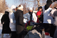 Представители собора приняли участие в «Трезвой пробежке». Увеличить изображение.Размер файла: 2214,01 Kb [4032X2688]