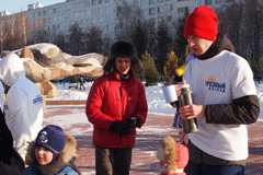 Представители собора приняли участие в «Трезвой пробежке». Увеличить изображение.Размер файла: 2236,37 Kb [4032X2688]