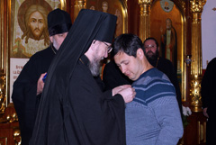 Всенощное бдение в храм прп. Серафима Саровского. Увеличить изображение. Размер файла:887,4 Kb [1200X803]