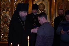 Всенощное бдение в храм прп. Серафима Саровского. Увеличить изображение. Размер файла:806,54 Kb [1200X803]