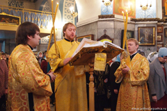 Архиерейское богослужение в Свято-Вознесенском соборе. Увеличить изображение. Размер файла: 919,89 Kb [1200X800]