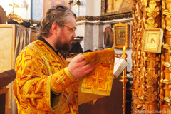 Архиерейское богослужение в Свято-Вознесенском соборе. Увеличить изображение. Размер файла: 1016,14 Kb [1200X800]