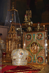 Архиерейское богослужение в Свято-Вознесенском соборе. Увеличить изображение. Размер файла: 1103,42 Kb [800X1200]