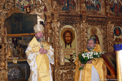 Архиерейское богослужение в Свято-Вознесенском соборе. Увеличить изображение. Размер файла: 1209,31 Kb [1200X803]
