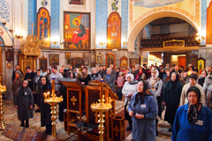 Праздничные богослужения в день памяти 400-летия преставления святителя Ермогена. Увеличить изображение. Размер файла: 1063,75 Kb [1200X800]