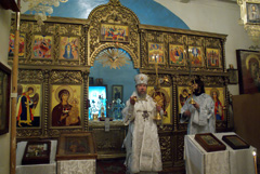 Божественная литургия в Елабужском Казнско-Богородицком монастыре. Увеличить изображение. Размер файла: 1236,37 Kb [1200X803]