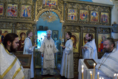 Божественная литургия в Елабужском Казнско-Богородицком монастыре. Увеличить изображение. Размер файла: 1183,23 Kb [1200X803]