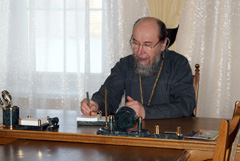 Божественная литургия в Елабужском Казнско-Богородицком монастыре. Увеличить изображение. Размер файла: 811,21 Kb [1200X803]