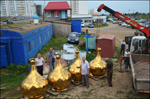 На строящийся храм св. Георгия Победоносца скоро установят купола. Размер увеличенного изображения: 947,5 Kb [1200X795]