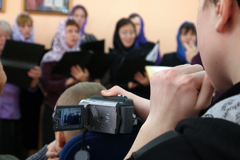 Праздничный концерт в день Торжества Православия. Увеличить изображение. Размер файла: 559,98 Kb [1200X800]