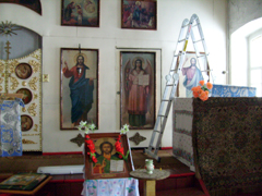 Работы по благоустройству приписного храма. Увеличить изображение. Размер файла: 1053,4 Kb [1200X900]