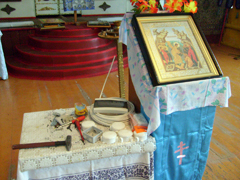 Работы по благоустройству приписного храма. Увеличить изображение. Размер файла: 1177,22 Kb [1200X900]