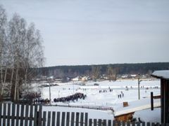 Работы по благоустройству приписного храма. Увеличить изображение. Размер файла: 956,03 Kb [1200X900]