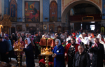 Празднование Пасхи в Боровецком храме. Увеличить изображение. Размер файла: 913,23 Kb [1200X771]