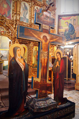 Богослужение Страстям Христовым в Свято-Вознесенском соборе. Увеличить изображение. Размер файла: 714,7 Kb [800X1200]