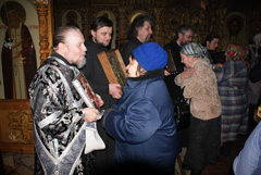 Чин прощения в Свято-Вознесенском Архиерейском подворье. Увеличить изображение. Размер файла: 663,66 Kb [1200X803]