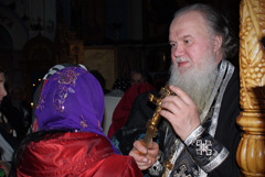 Чин прощения в Свято-Вознесенском Архиерейском подворье. Увеличить изображение. Размер файла: 560,8 Kb [1200X803]