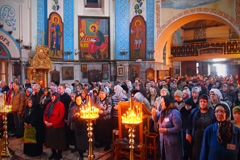 Чин прощения в Свято-Вознесенском Архиерейском подворье. Увеличить изображение. Размер файла: 684,02 Kb [1200X800]