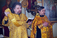 Чин прощения в Свято-Вознесенском Архиерейском подворье. Увеличить изображение. Размер файла: 719,28 Kb [1200X800]