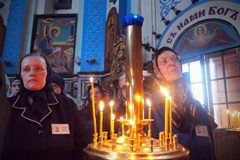 Чин прощения в Свято-Вознесенском Архиерейском подворье. Увеличить изображение. Размер файла: 585,48 Kb [1200X800]