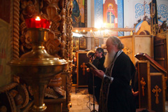 Чин прощения в Свято-Вознесенском Архиерейском подворье. Увеличить изображение. Размер файла: 573,16 Kb [1200X800]