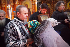 Чин прощения в Свято-Вознесенском Архиерейском подворье. Увеличить изображение. Размер файла: 616,86 Kb [1200X800]