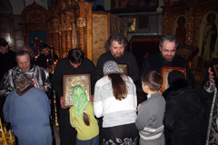 Чин прощения в Свято-Вознесенском Архиерейском подворье. Увеличить изображение. Размер файла: 569,06 Kb [1200X800]