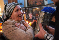 Чин прощения в Свято-Вознесенском Архиерейском подворье. Увеличить изображение. Размер файла: 403,26 Kb [972X665]