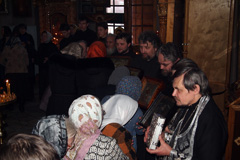 Чин прощения в Свято-Вознесенском Архиерейском подворье. Увеличить изображение. Размер файла: 513,75 Kb [1200X800]