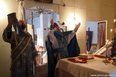 Божественная литургия в селе Лубяны. Увеличить изображение. Размер файла: 783,89 Kb [1200X800]