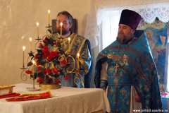 Божественная литургия в селе Лубяны. Увеличить изображение. Размер файла: 836,14 Kb [1200X800]