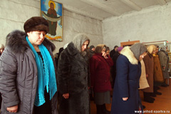 Божественная литургия в селе Лубяны. Увеличить изображение. Размер файла: 747,09 Kb [1200X800]