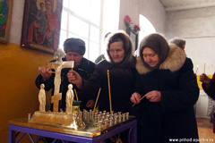 Божественная литургия в селе Лубяны. Увеличить изображение. Размер файла: 590,85 Kb [1200X800]