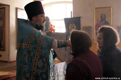 Божественная литургия в селе Лубяны. Увеличить изображение. Размер файла: 662,04 Kb [1200X800]