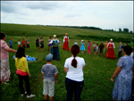 Праздник Святой Троицы в селе Коноваловка. Размер увеличенного изображения: 1062,83 Kb [1200X900]