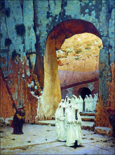 Василий Верещагин. В Иерусалиме. Размер изобраения: 901,39 Kb [888X1200]