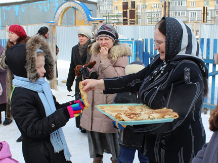 Масленичные гуляния прошли в Зеленодольске